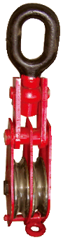 天津五花多輪閉口吊鉤滑車