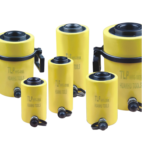 玉環(huán)環(huán)滬千斤頂 HHYG-2050K型雙作用中空柱塞液壓油缸