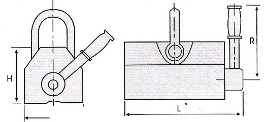 浙江開鑫 QZ1系列強(qiáng)力永磁吸盤