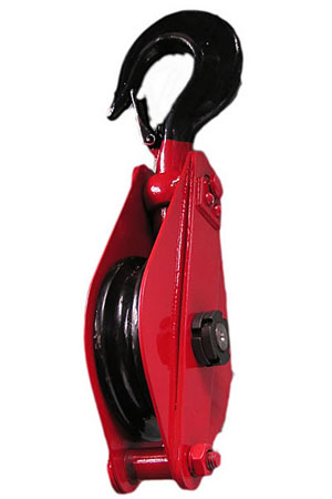 天津天鵝 單輪閉口吊鉤型滑車(chē)