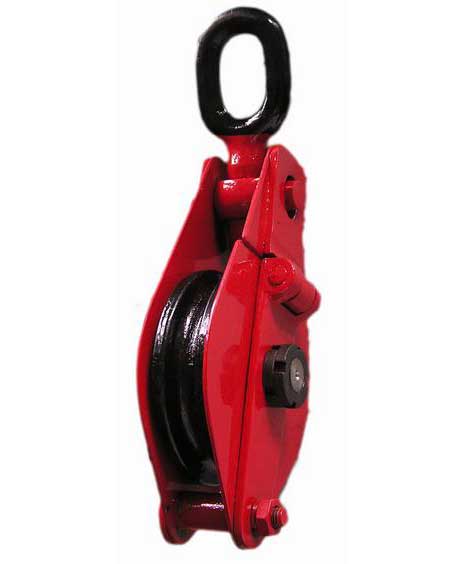 天津天鵝 單輪開口鏈環(huán)型滑車