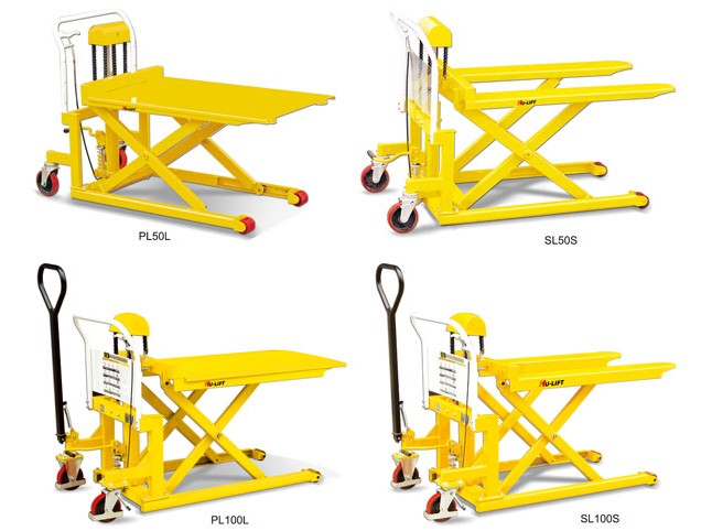 無錫虎力 PL型腳踏剪式升高液壓搬運(yùn)(平臺(tái))車